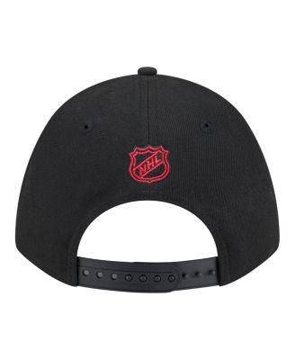 Men's Black Buffalo Sabres 9FORTY M-Crown Adjustable Hat