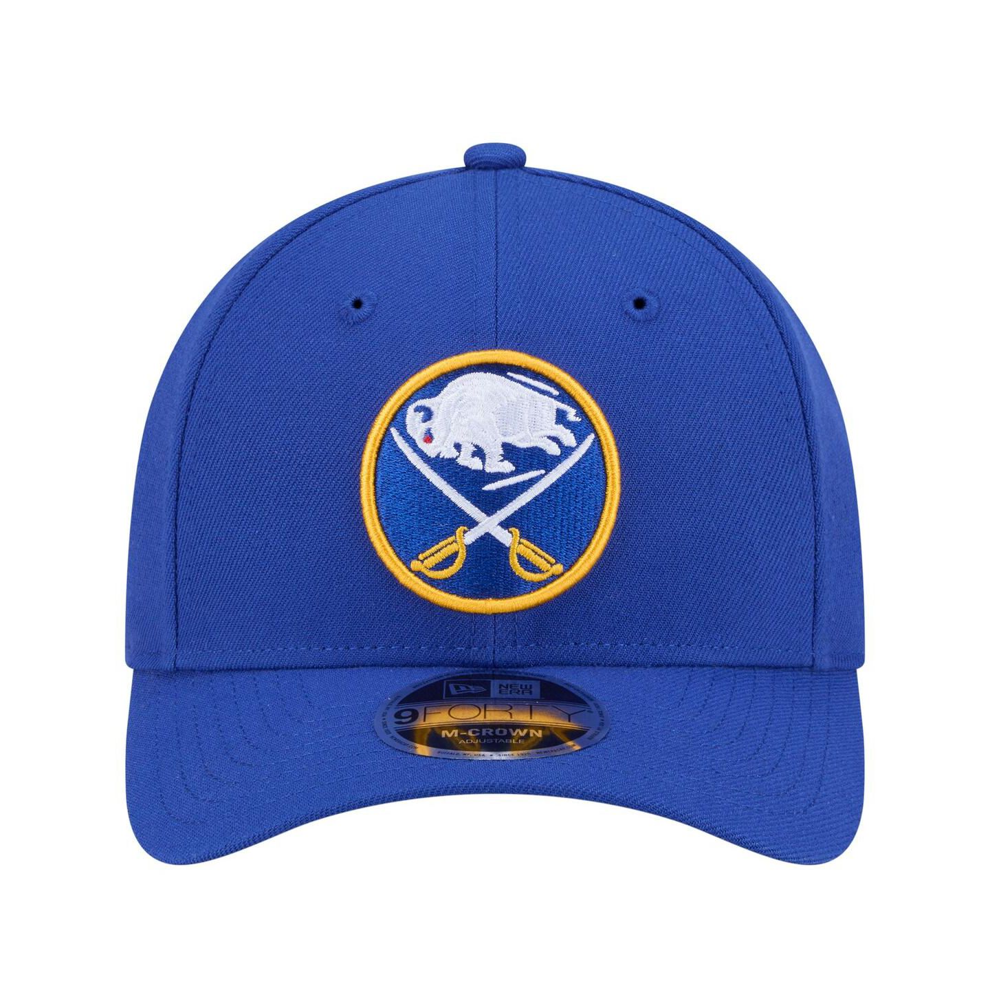 Мужская кепка New Era Royal Buffalo Sabres 9FORTY M-Crown Adjustable Hat — фото 4