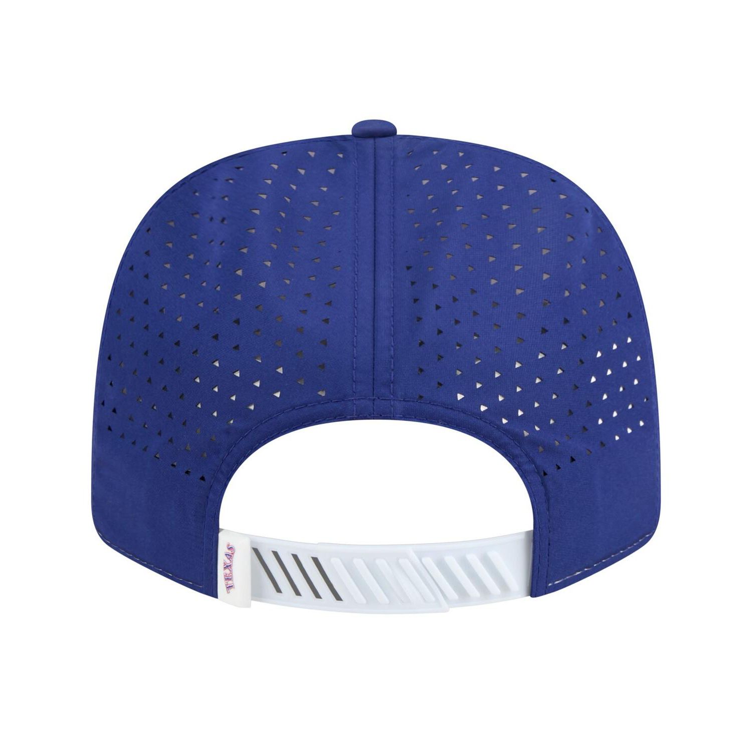 Men's White/Royal Texas Rangers Established Patch 9SEVENTY Adjustable Hat