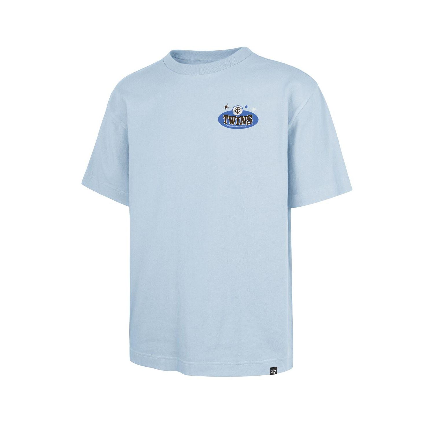 Men's Light Blue Minnesota Twins Ice Cream Parlor Foundation T-Shirt
