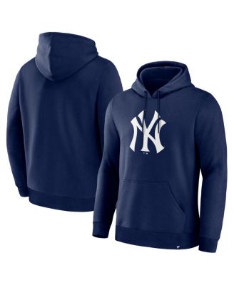Men's Navy New York Yankees Primary Logo Legacy Hoodie