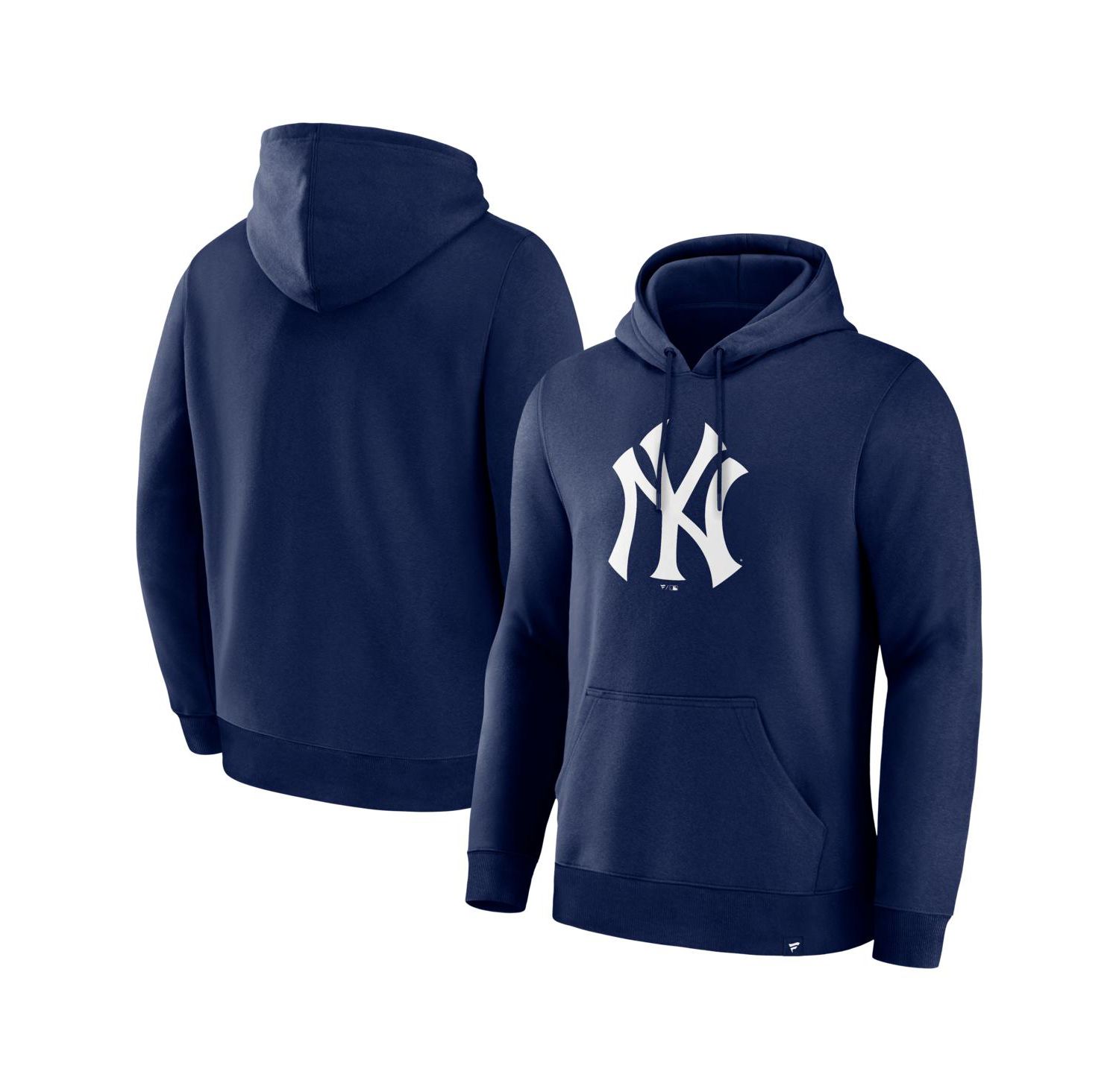 Men's Navy New York Yankees Primary Logo Legacy Hoodie