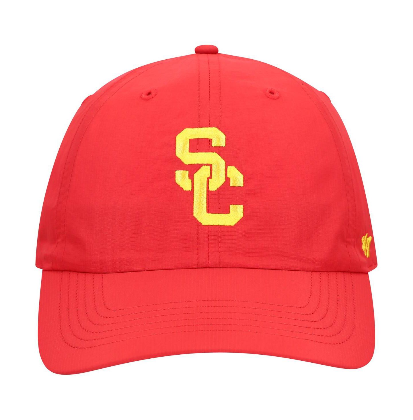 Мужская кепка '47 Brand Cardinal USC Trojans Clean Up brrr° Adjustable Hat — фото 4