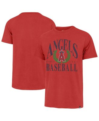 Men's Red Los Angeles Angels Pitchout Franklin T-Shirt