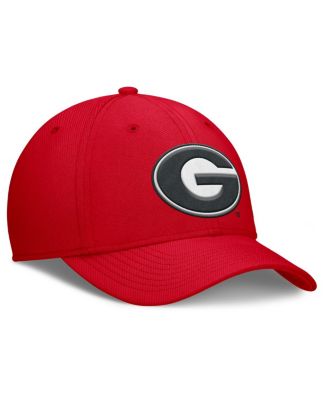 Men's Red Georgia Bulldogs Rise Swoosh Dri-FIT Flex Hat