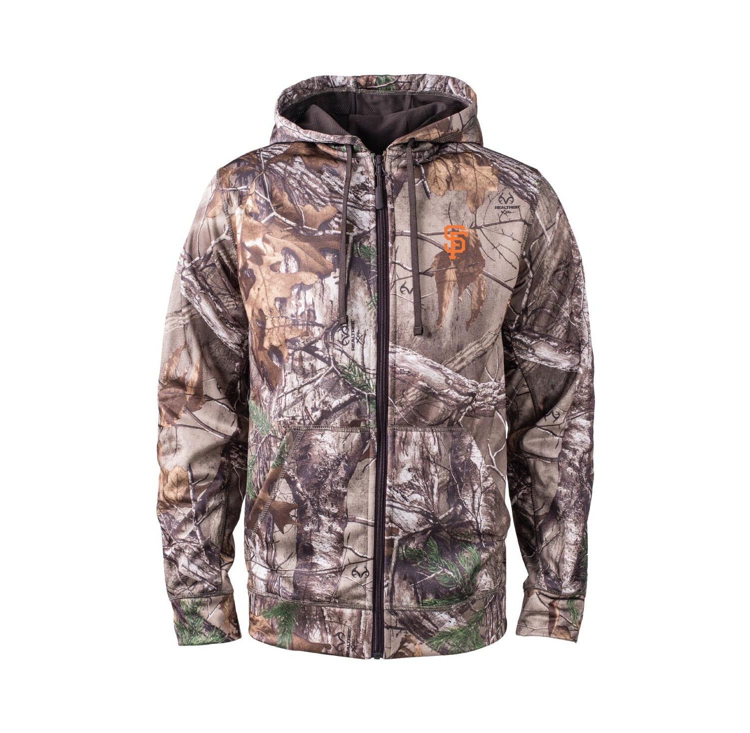 Men's Camo San Francisco Giants Trophy Realtree Full-Zip Hoodie