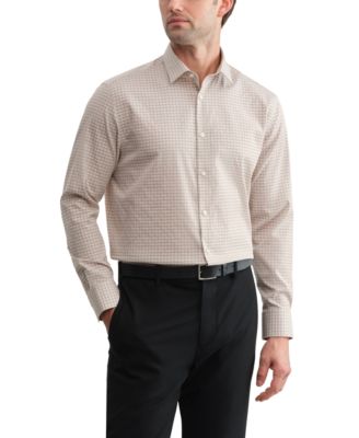 Mens Refined Cotton Stretch Dress Shirt