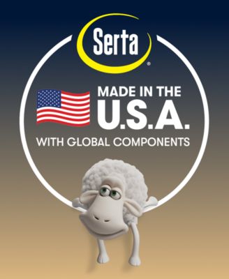 Perfect Sleeper Cascade Canyon 14" Medium Pillow Top Mattress Set, Twin