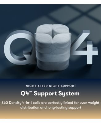 Perfect Sleeper Cascade Canyon 14" Medium Pillow Top Mattress Set, Twin XL