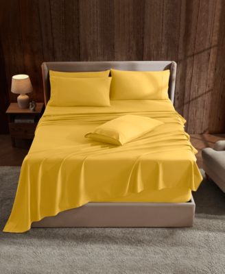 Extra Deep Pocket Microfiber 6-Pc. Sheet Set, King