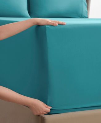 Extra Deep Pocket Microfiber 4-Pc. Sheet Set, Twin