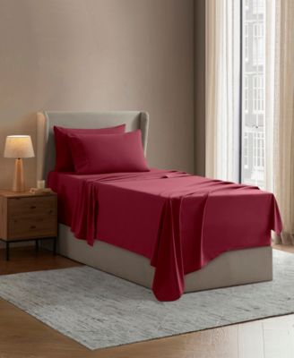 Extra Deep Pocket Microfiber 4-Pc. Sheet Set, Twin