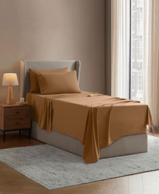 Extra Deep Pocket Microfiber 4-Pc. Sheet Set, Twin