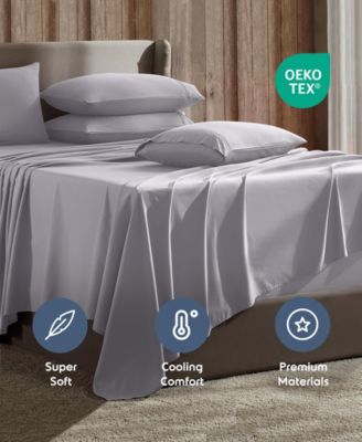 Extra Deep Pocket Microfiber 4-Pc. Sheet Set, Twin