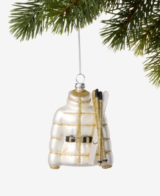 Eclectic Charms Ski Suit Ornament