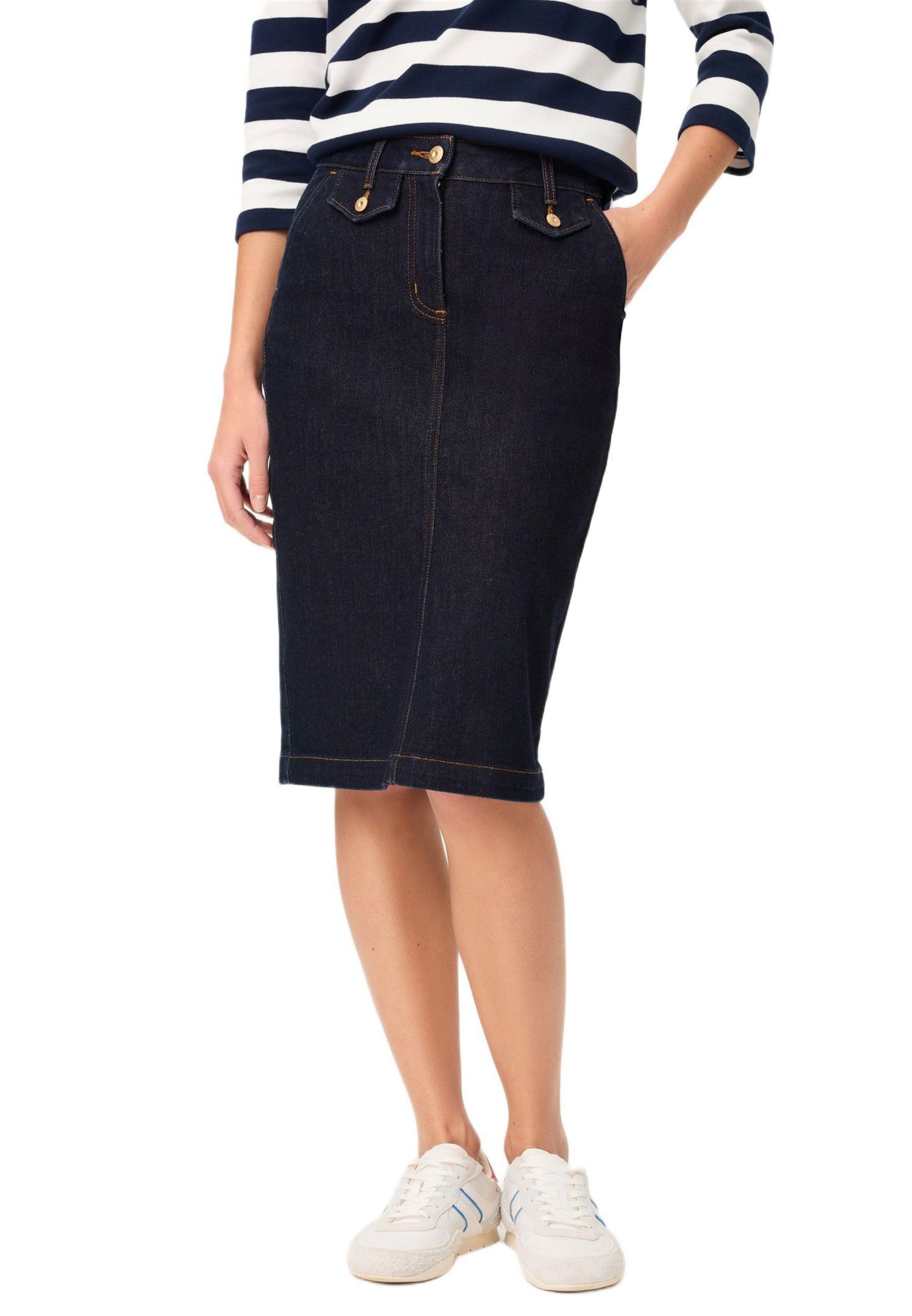 Женская юбка Olsen Dark Denim Skirt — фото 1