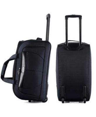 Carol Lightweight Soft Shell Rolling Duffel Bag