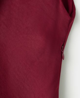 Women's Fitted Satin Dress