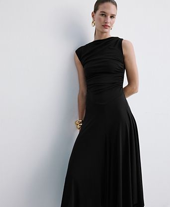 mango wedding guest dresses Women's Maxi Sleeveless Sheer Straps Purple Wedding Guest Dresses Mango