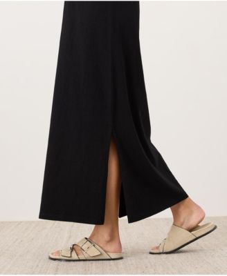 Women's Organic Cotton Slub Easy Tee Maxi Dress