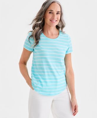 Women's Printed Short-Sleeve Crewneck T-Shirt