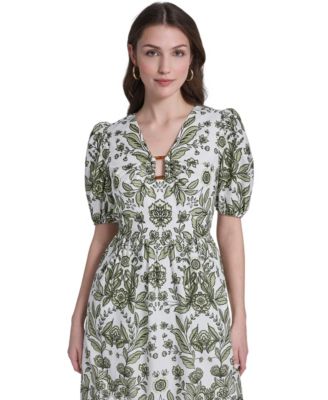 vince camuto green dress macys VINCE CAMUTO GREEN DRESS SZ 16 main image 0