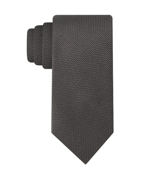 Мужские Calvin Klein Men's Classic-Fit Donnelly Textured Solid Tie