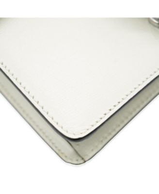 Yellow Beige Navy Tricolour Leather Mini Dionysus