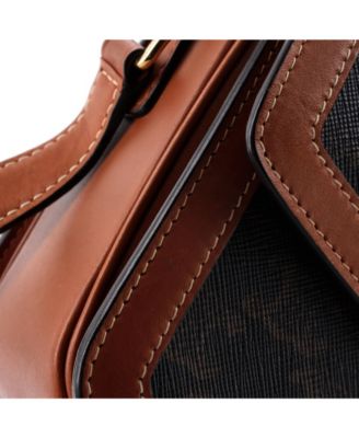 Teen Triomphe Shoulder Bag Triomphe Coated Canvas