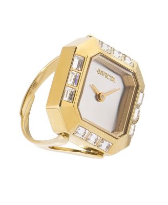 Women's 49587 Mini Ring Watch Quartz 2 Hand Dial Watch