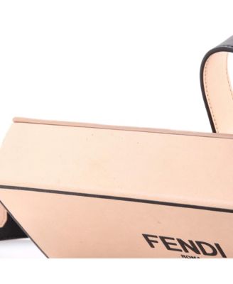 Logo Horizontal Box Crossbody Bag Leather