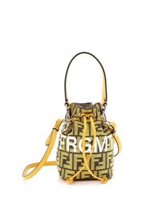 Mini x FRGMT Mon Tresor Bucket Bag Zucca Canvas