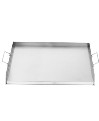 Inch Stainless Steel Griddle Plate for Gas Grill with Handles