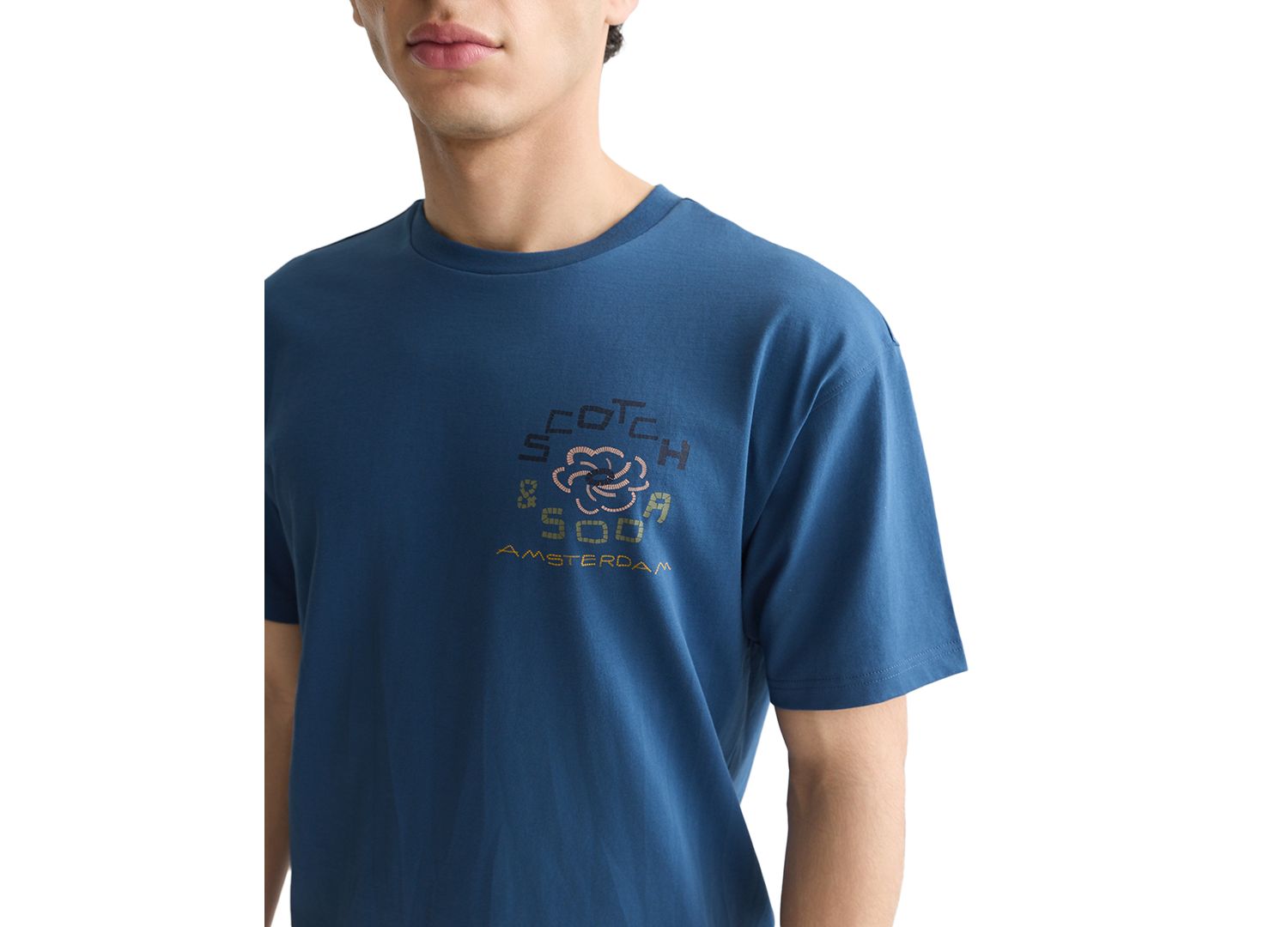 Men's Short-Sleeve Mosaic Graphic T-Shirt