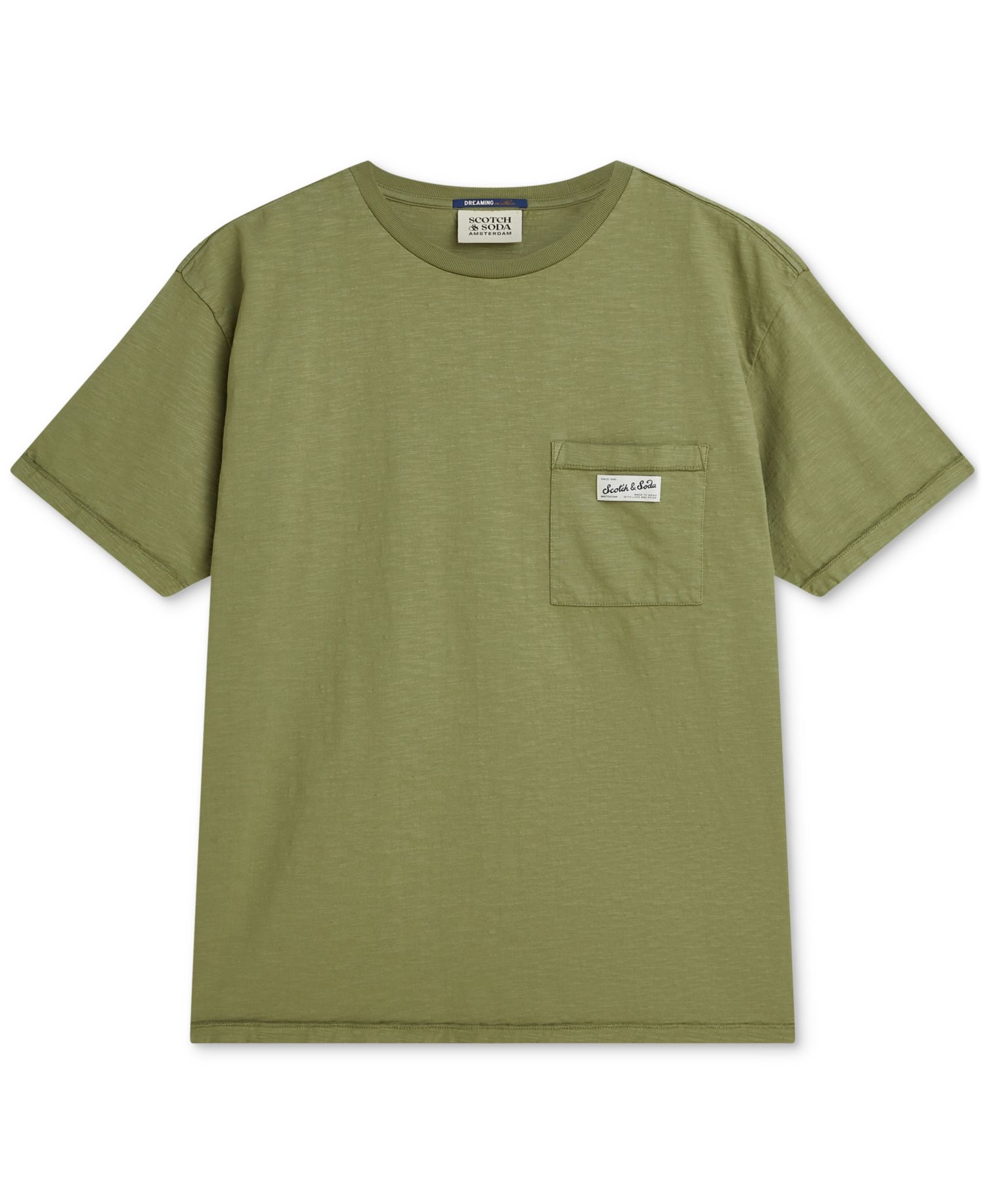 Men's Short-Sleeve Cotton Pocket T-Shirt