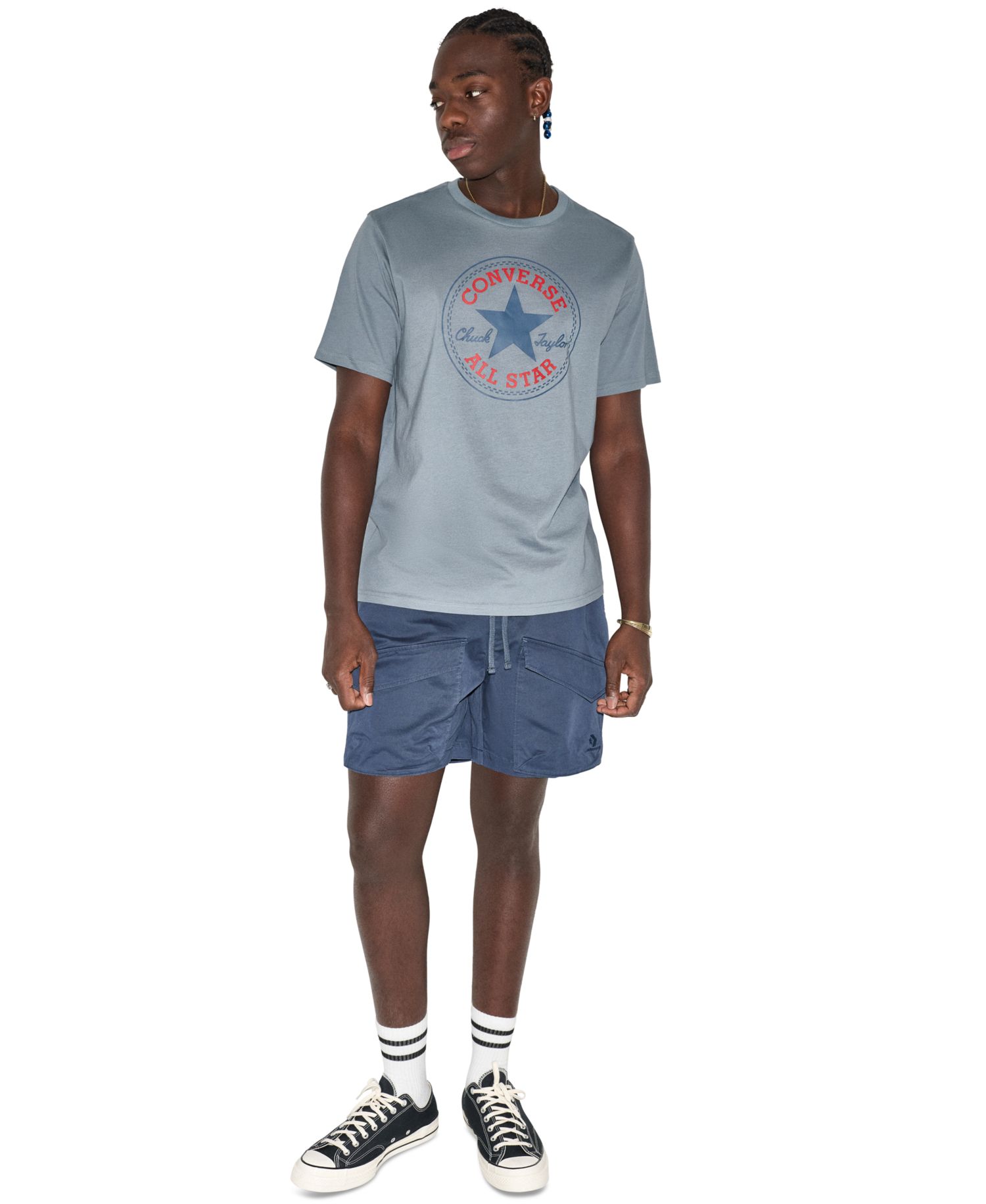 Men's Regular-Fit Pull-On Utility Shorts