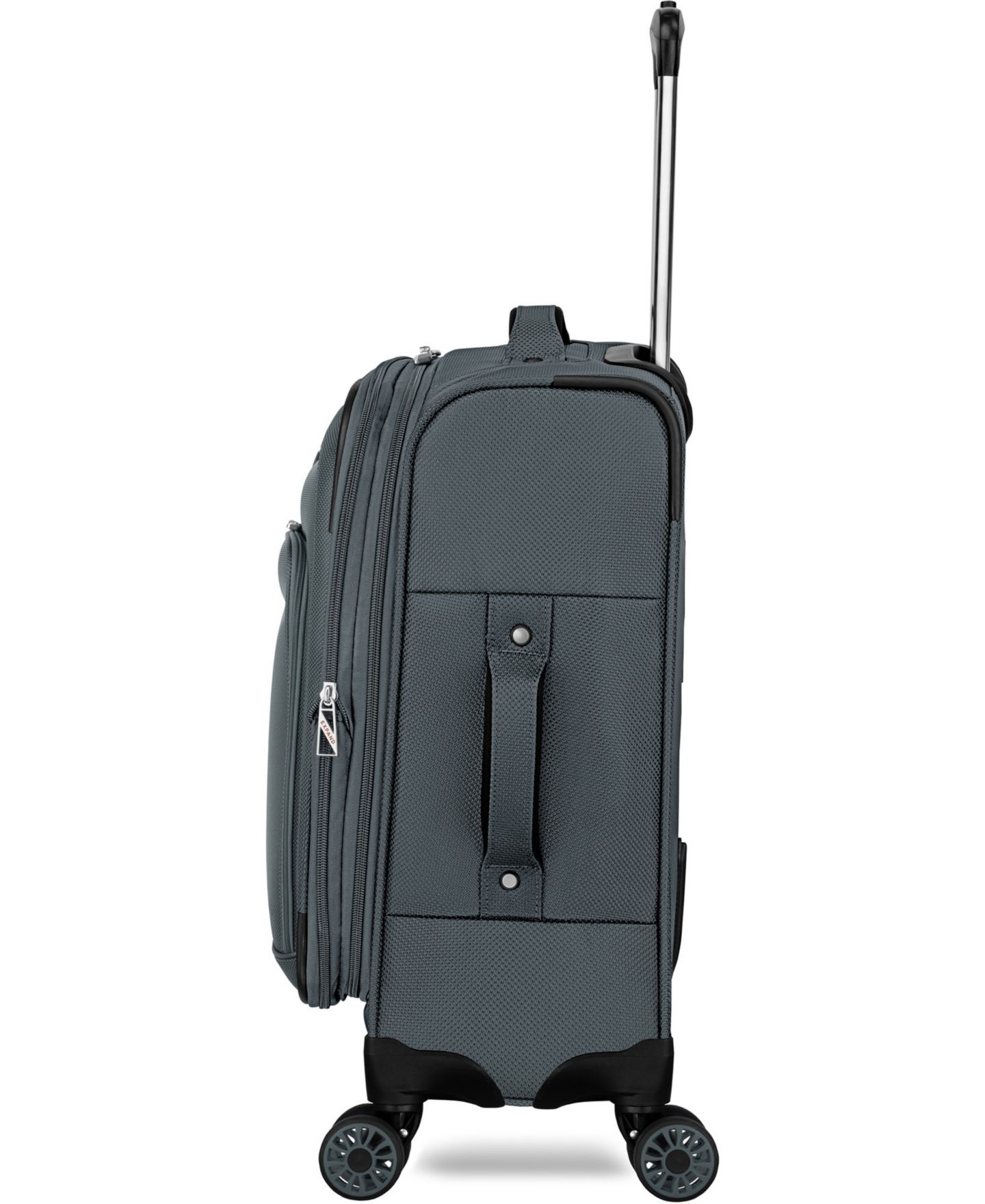 Чемодан Total Travelware Charleston Small Expandable Carry-On Spinner, цвет: Сланцевый зелёный — фото 3