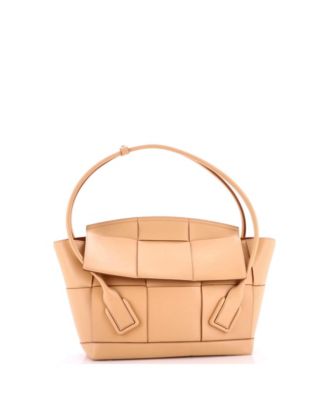 Medium Arco Bag Maxi Intrecciato Leather