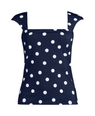 Women's Square Neck Underwire Tankini Top