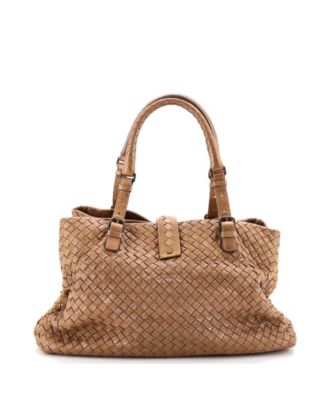 Medium Roma Bag Intrecciato Nappa