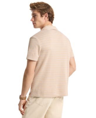 Men's Regular-Fit Striped Polo Shirt
