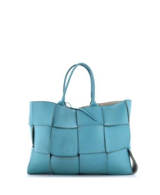 Large Arco Tote Maxi Intrecciato Leather