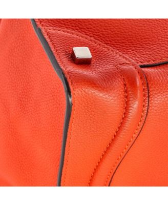 Mini Luggage Bag Grainy Leather