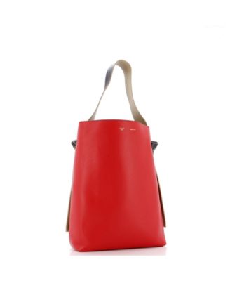 Small Twisted Cabas Tote Calfskin