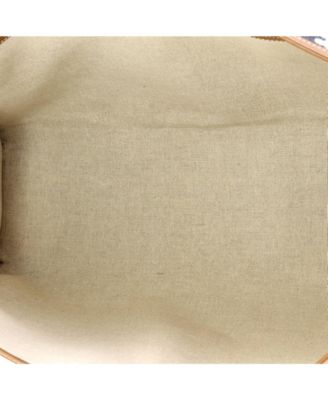 Horizontal Cabas Tote Triomphe Canvas