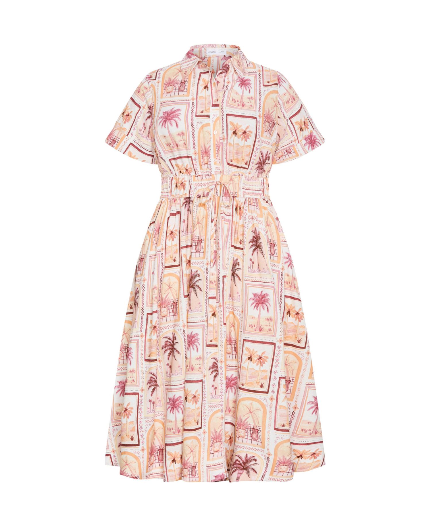 Women's Plus Size Lana Soiree Print Dress
