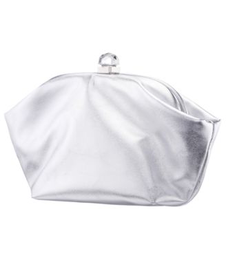 Lyric Soft Metallic Small Clutch Handbag