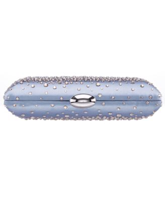 Crystal Scatter Pattern Minaudiere Small Clutch Handbag