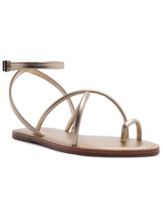 Women's Valeria Round Toe Flat Sandals