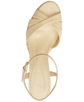 Women's Keefa Raffia Round Toe Sandals